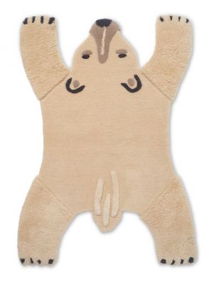 Animal Tufted Rug Off-White Eisbär Teppich Ferm Living